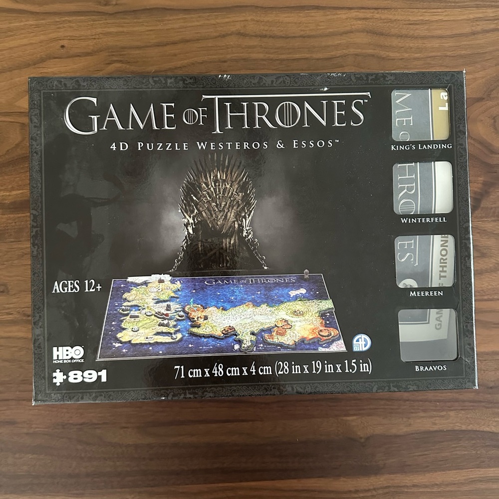 Game of Thrones 4D Puzzle